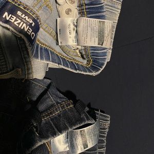 2 pair of boys Levi’s jeans